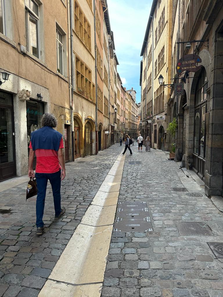 Walking the streets of beautiful Lyon