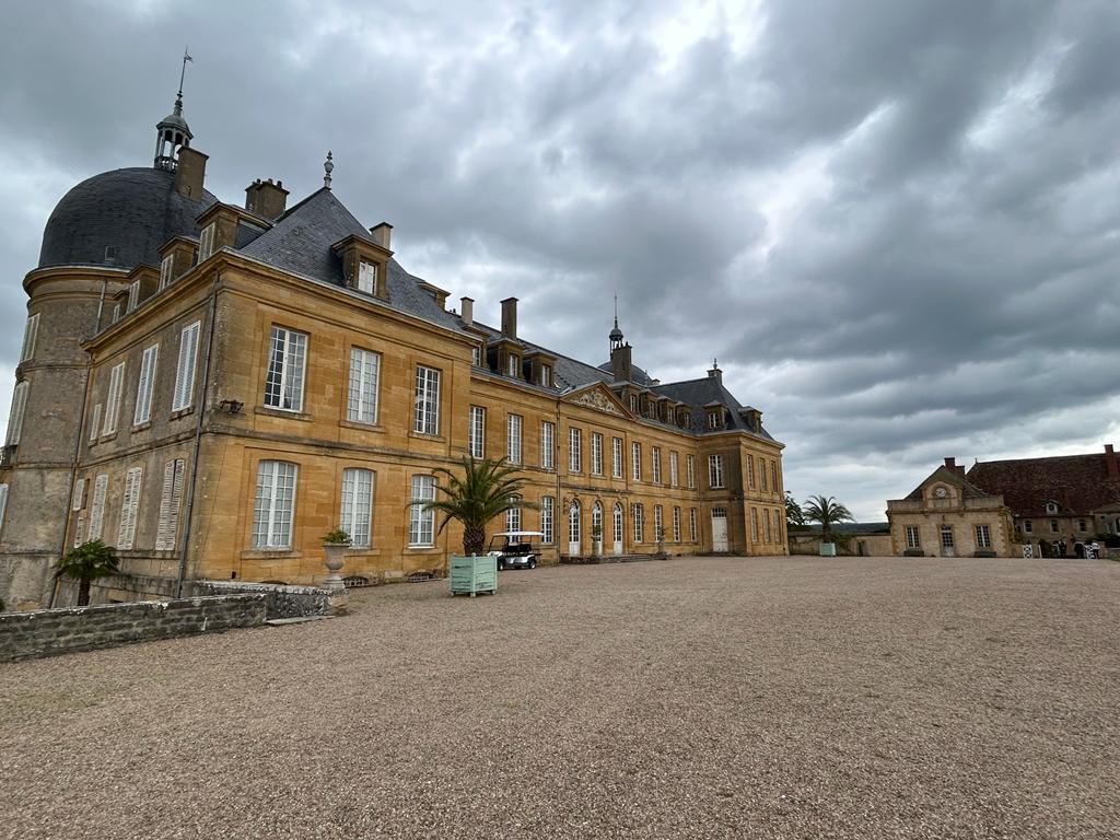 Chateau du Digoin on the Canal du Centre