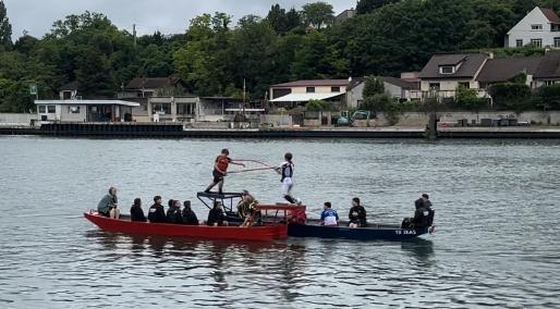 Seine River jousting